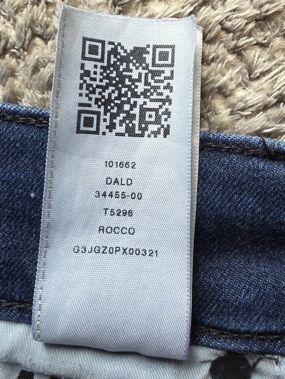 True Religion Rocco Jeans Mens 30x31 Relaxed Skinny Dark Wash Stretch Denim